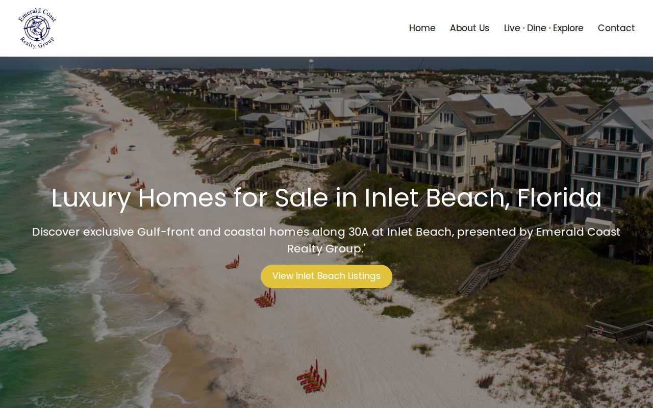 Homes for Sale in Inlet Beach, Florida | Emerald Coast Realty Group